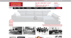 Desktop Screenshot of mimosafurnitures.com